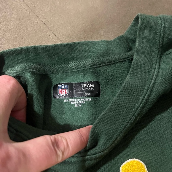 Girls NFL packets crew neck with site tie - Picture 3 of 4